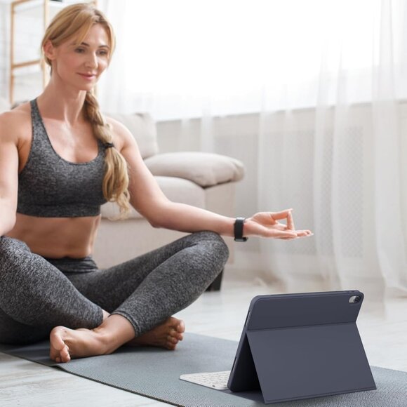 Keyboard Case for iPad Air 7th Gen 11" M3 2025/M2 2024 Air 5th/4th 10.9" - Picture 3 of 8